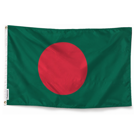 Drapeau du Bangladesh – Plusieurs Tailles – Polyester Résistant