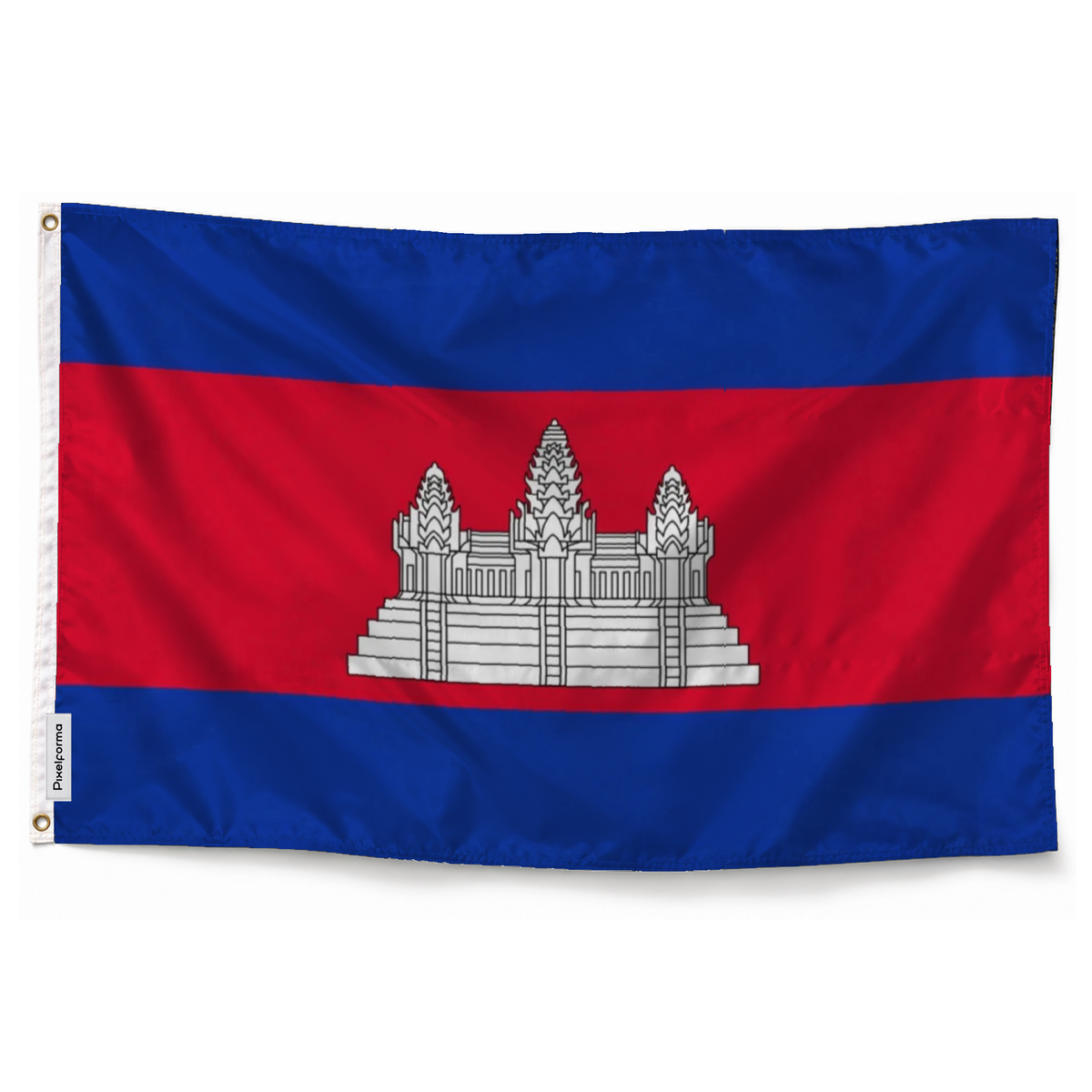 Drapeau du Cambodge – Plusieurs Tailles – Polyester Résistant