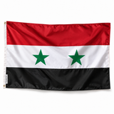 Drapeau de la Syrie – Plusieurs Tailles – Polyester Résistant
