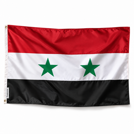 Drapeau de la Syrie – Plusieurs Tailles – Polyester Résistant