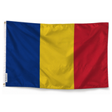 Drapeau de la Roumanie – Plusieurs Tailles – Polyester Résistant