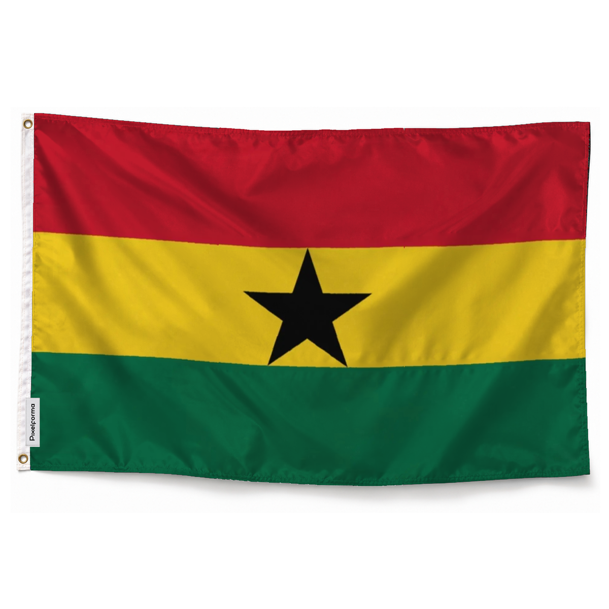 Drapeau du Ghana – Plusieurs Tailles – Polyester Résistant