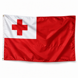 Drapeau des Tonga – Plusieurs Tailles – Polyester Résistant — photo réaliste IA