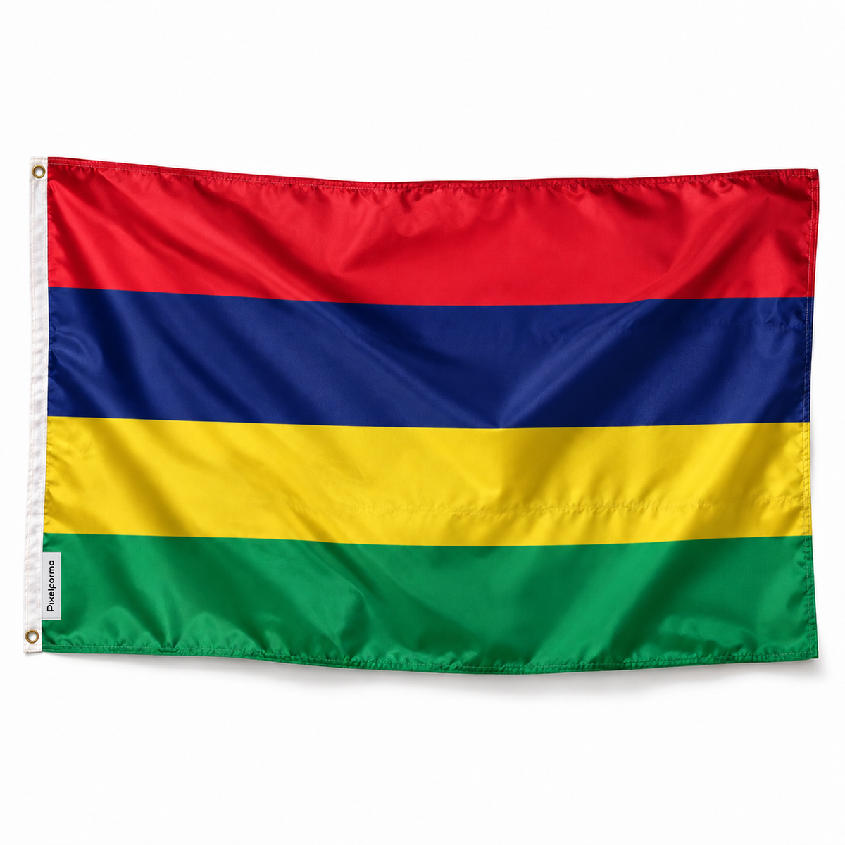 Drapeau île Maurice – Plusieurs Tailles – Polyester Résistant