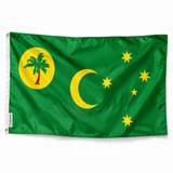 Drapeau des îles Cocos – Plusieurs Tailles – Polyester Résistant