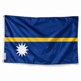 Drapeau de Nauru – Plusieurs Tailles – Polyester Résistant