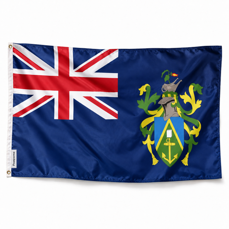 Drapeau des îles Pitcairn – Plusieurs Tailles – Polyester Résistant