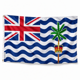 Drapeau Territoire britannique océan Indien – Plusieurs Tailles – Polyester Résistant