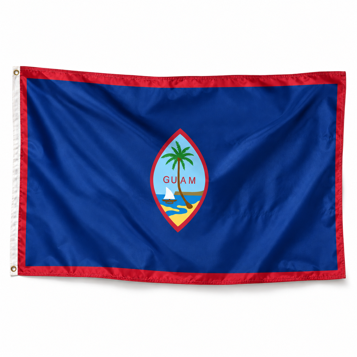 Drapeau de Guam – Plusieurs Tailles – Polyester Résistant