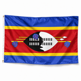 Drapeau de l'Eswatini – Plusieurs Tailles – Polyester Résistant — photo produit réaliste