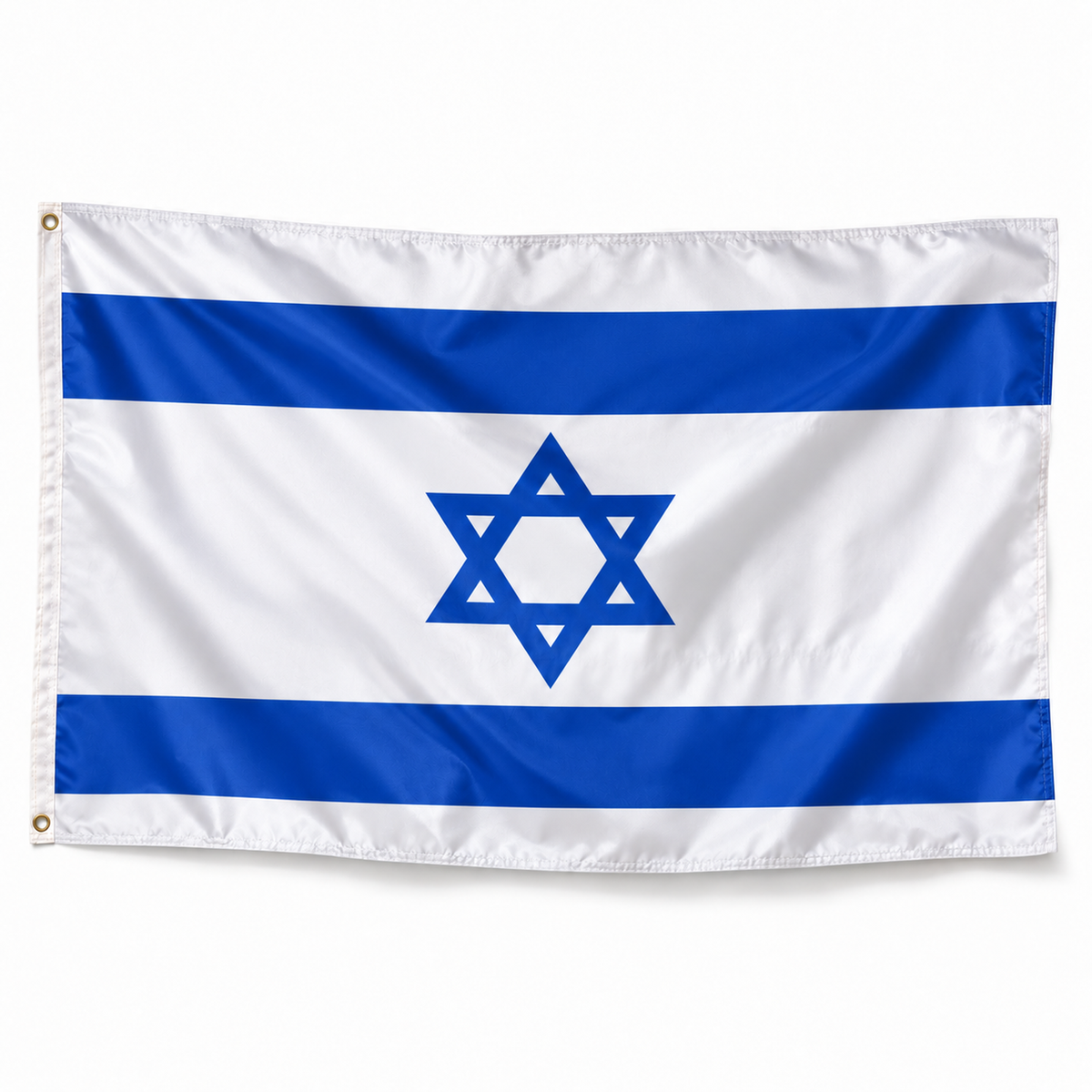 Drapeau d'Israël – Plusieurs Tailles – Polyester Résistant