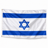 Drapeau d'Israël – Plusieurs Tailles – Polyester Résistant