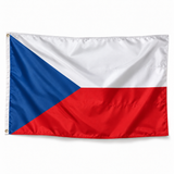 Drapeau de la Tchéquie – Plusieurs Tailles – Polyester Résistant