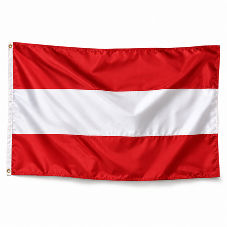 Drapeau de l'Autriche – Plusieurs Tailles – Polyester Résistant