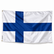 Drapeau de la Finlande – Plusieurs Tailles – Polyester Résistant