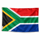 Drapeau Afrique Sud – Plusieurs Tailles – Polyester Résistant