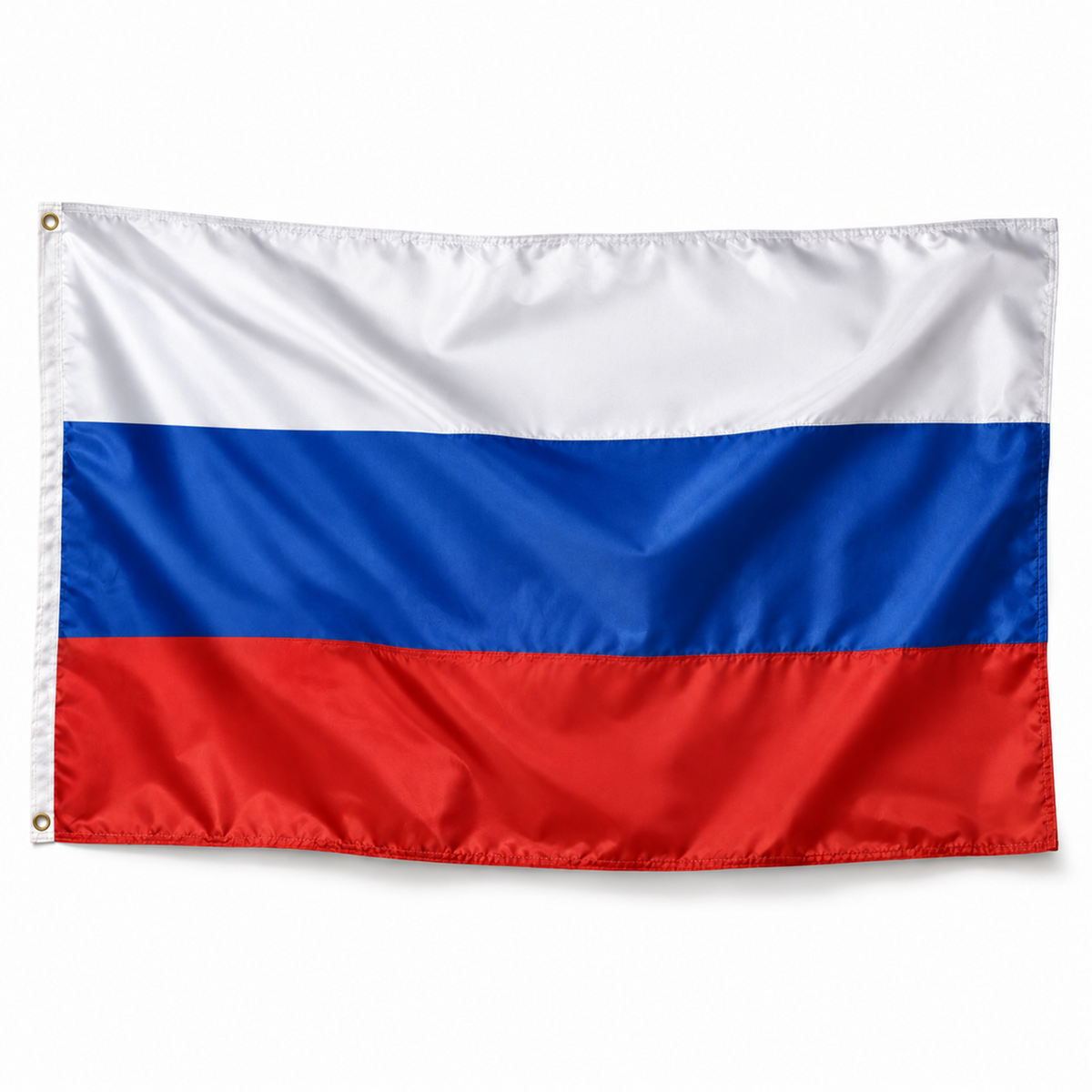 Drapeau de la Russie réaliste en polyester
