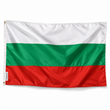 Drapeau de la Bulgarie – Plusieurs Tailles – Polyester Résistant