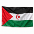 Drapeau arabe sahraouie démocratique – Plusieurs Tailles – Polyester Résistant
