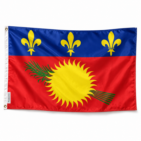 Drapeau de Guadeloupe – Plusieurs Tailles – Polyester Résistant
