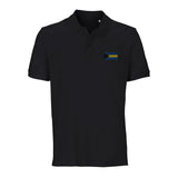 Polo drapeau bahamas coton bio brodé style unisexe