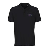 Polo drapeau géorgie du sud brodé coton bio unisexe