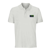 Polo drapeau île christmas coton bio brodé élégant