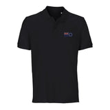 Polo drapeau îles cook coton bio brodé élégant