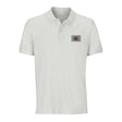 Polo drapeau mayotte brodé coton bio unisexe élégant
