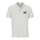 Polo drapeau saint-barthélemy brodé coton bio unisexe