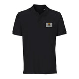 Polo drapeau saint-barthélemy brodé coton bio unisexe