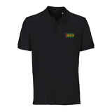 Polo drapeau sao tomé-et-principe coton bio brodé