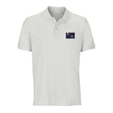Polo drapeau terres australes coton bio brodé élégant