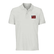 Polo drapeau wallis-et-futuna coton bio brodé unisexe
