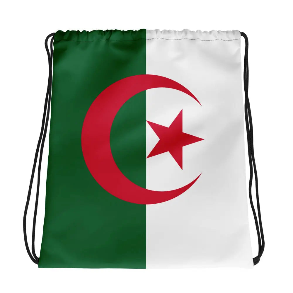 Sac à cordon algérie coton polyester léger style sportif