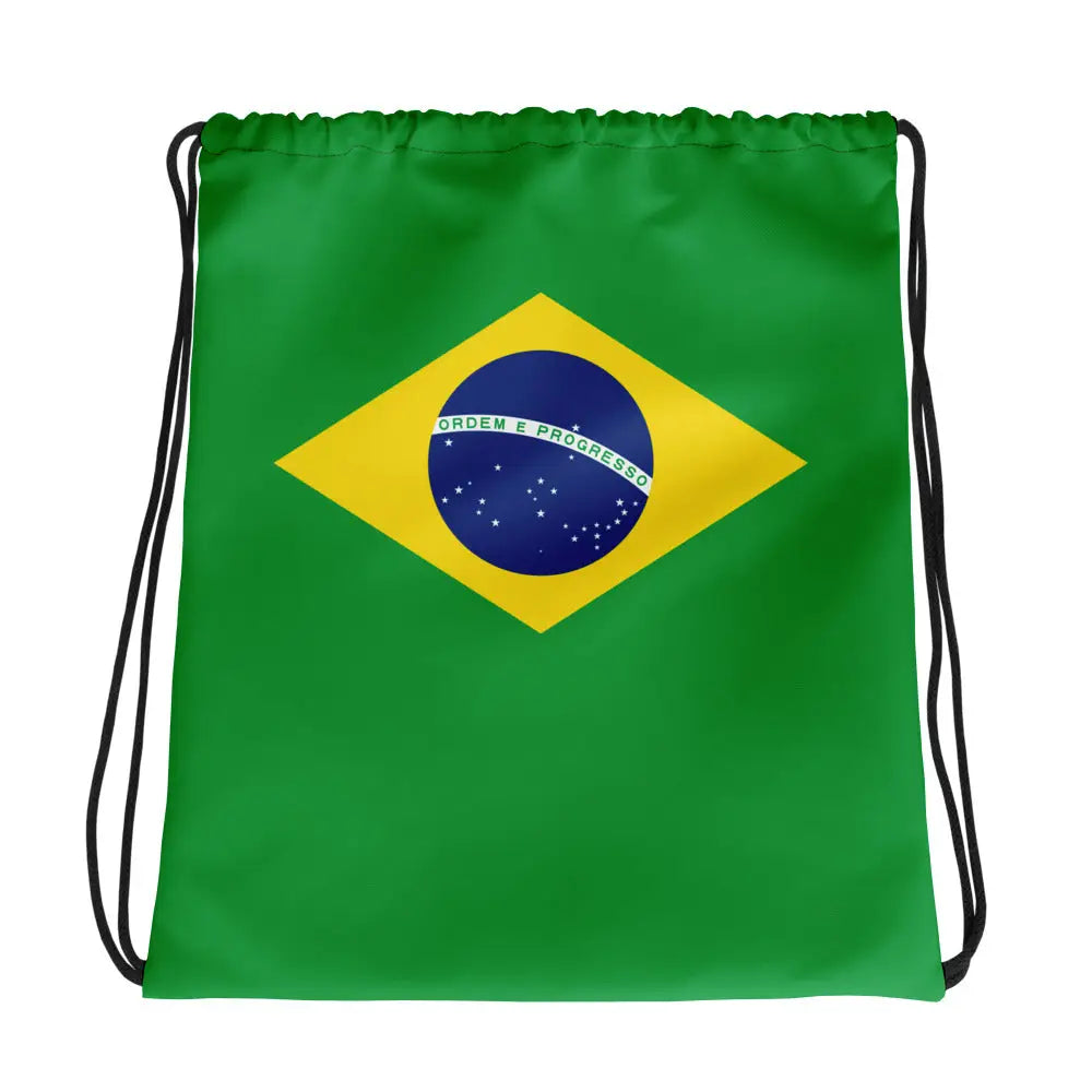 Sac à cordon brésil léger coton polyester style sportif