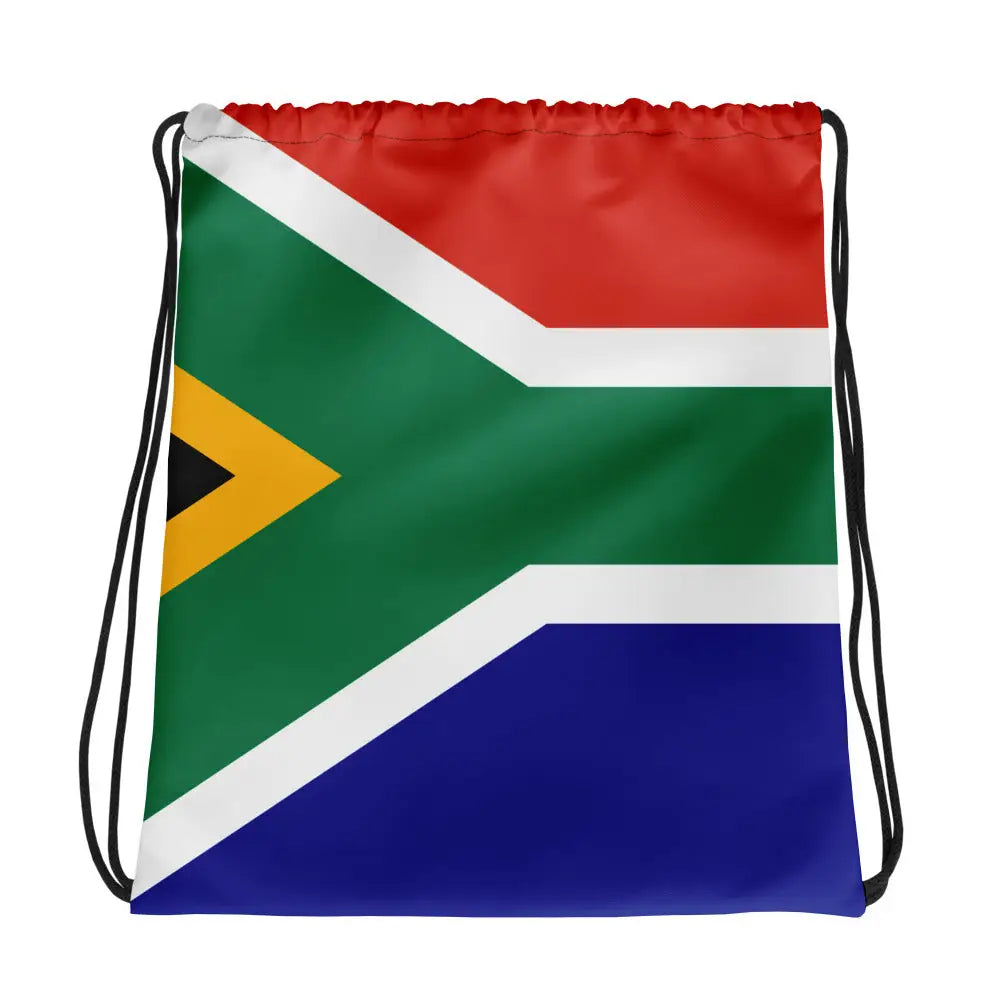 Sac à cordon drapeau afrique du sud coton polyester léger