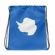Sac à cordon drapeau antarctique coton polyester léger