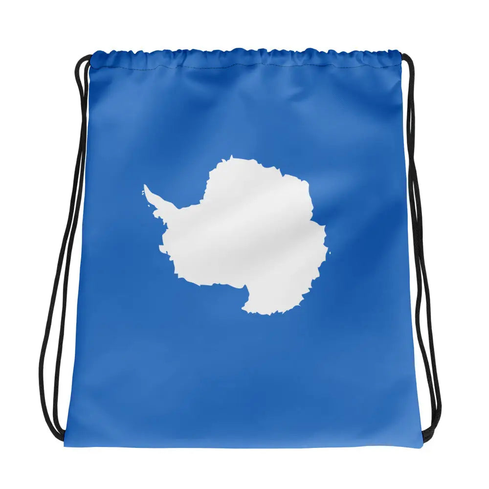 Sac à cordon drapeau antarctique coton polyester léger