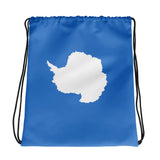 Sac à cordon drapeau antarctique coton polyester léger