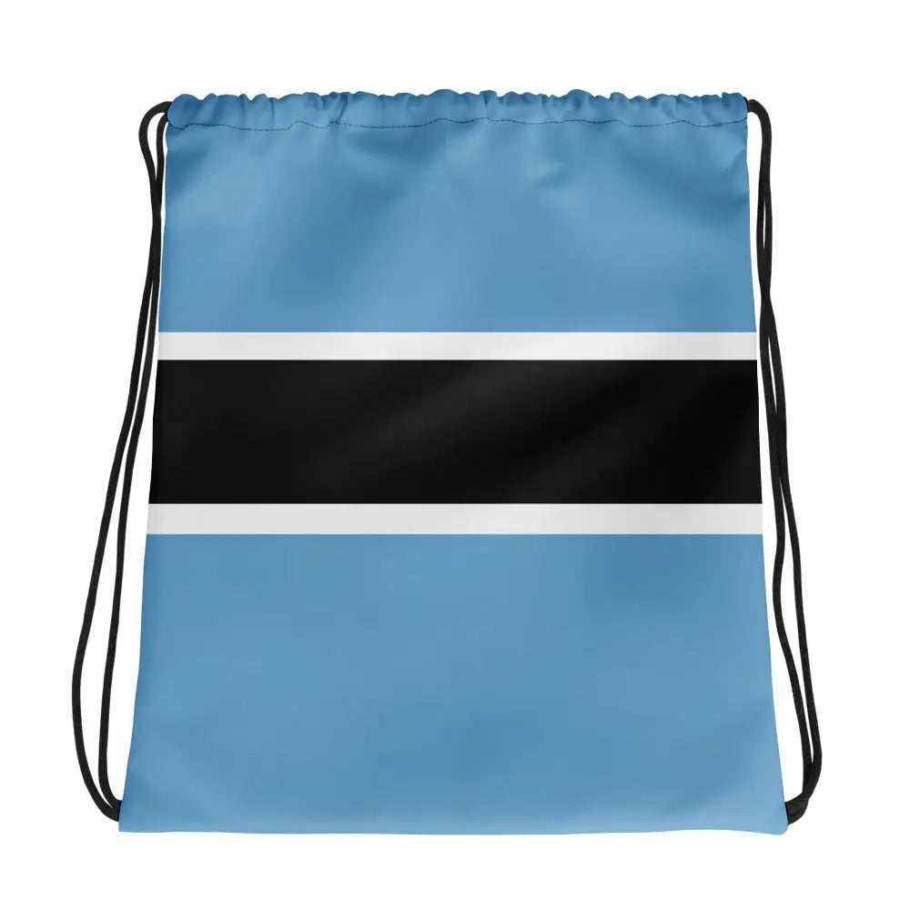 Sac à cordon drapeau botswana coton polyester usage quotidien