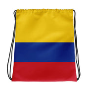 Sac à cordon drapeau colombie coton polyester léger