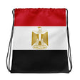 Sac à cordon drapeau égypte coton polyester léger