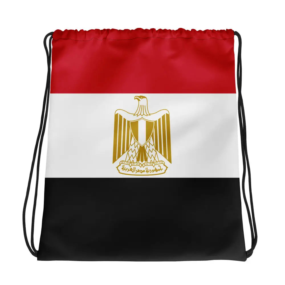 Sac à cordon drapeau égypte coton polyester léger
