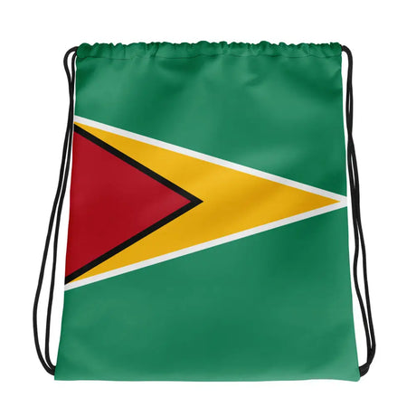 Sac à cordon drapeau guyana coton polyester polyvalent