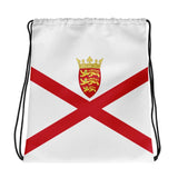Sac à cordon drapeau jersey coton polyester léger