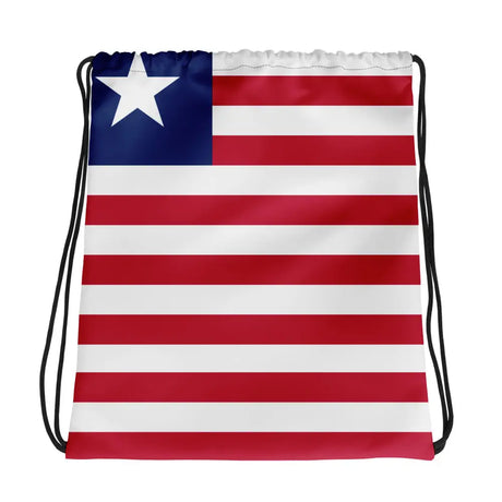 Sac à cordon drapeau liberia coton polyester style sportif