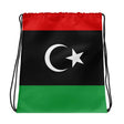 Sac à cordon drapeau libye coton polyester léger