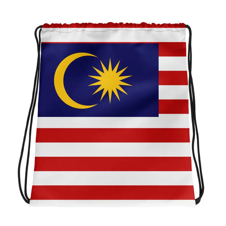 Sac à cordon drapeau malaisie coton polyester léger