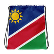 Sac à cordon drapeau namibie coton polyester léger